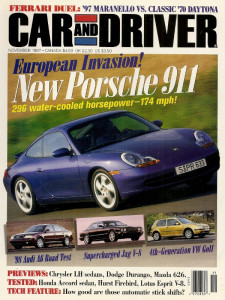 CAR & DRIVER 1997 NOV - LINGENFELTER,FERRARI,ESPRIT 8